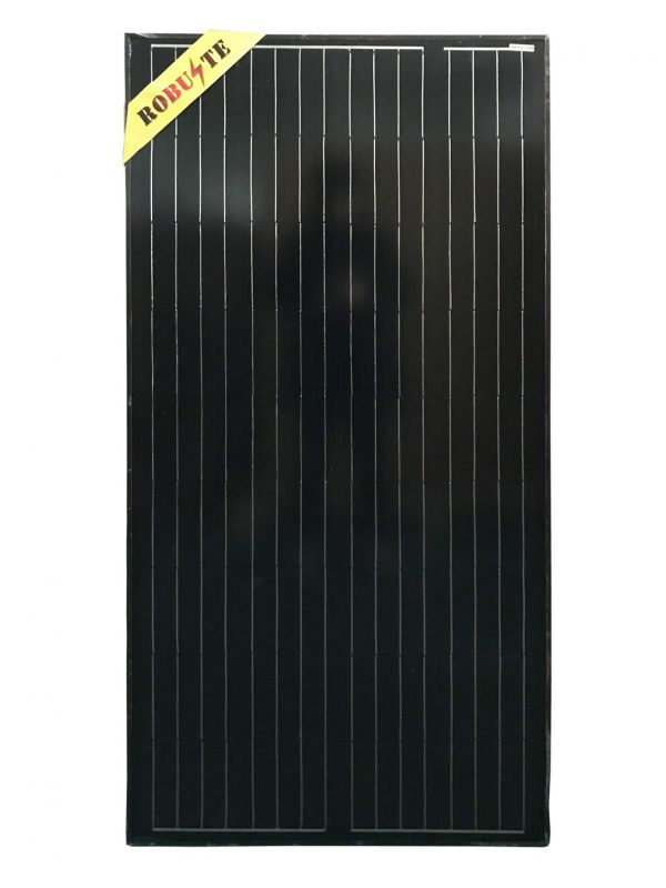 PANNEAU SOLAIRE DESIGN NOIR 1471*665*35MM "ROBUSTE"