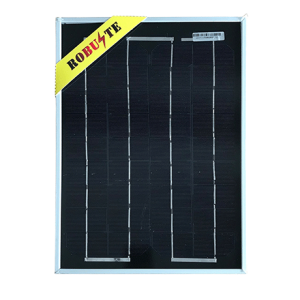 PANNEAU SOLAIRE MONOCRISTALLIN "ROBUSTE" 12V10W