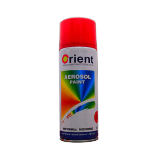 PEINTURE BOMBE ORIENT COULEUR: ROUGE FONCE