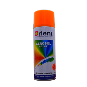 PEINTURE BOMBE ORIENT COULEUR: ORANGE