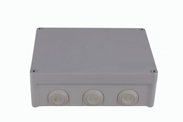 BOITE ETANCHE 240*180*85MM 12 ENTREES PAR EMBOUT "YAKI"