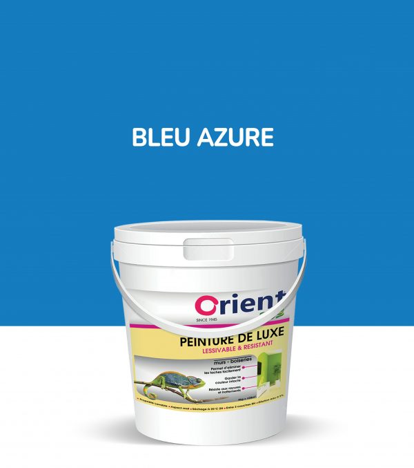 Peinture a l'eau Orient plus 20kg couleur : BLUE AZURE