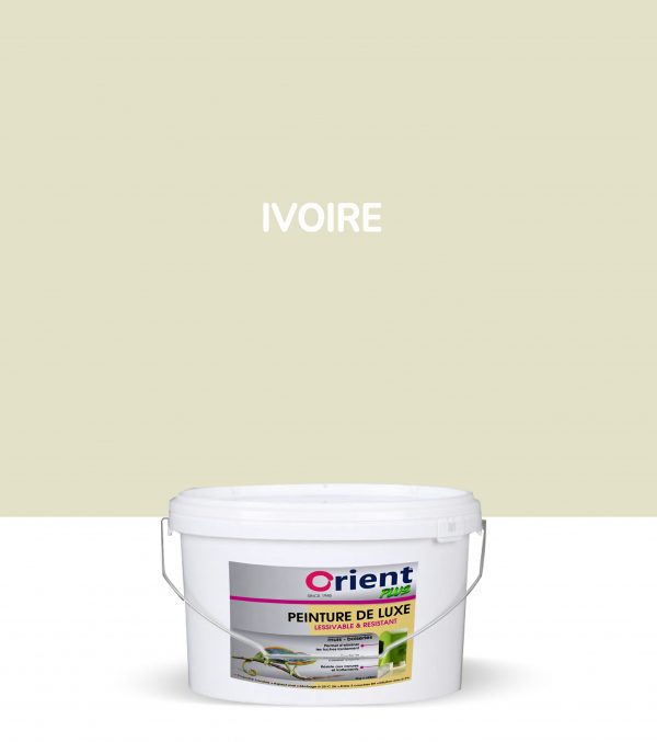 Peinture a l'eau Orient plus 4kg couleur: IVOIR