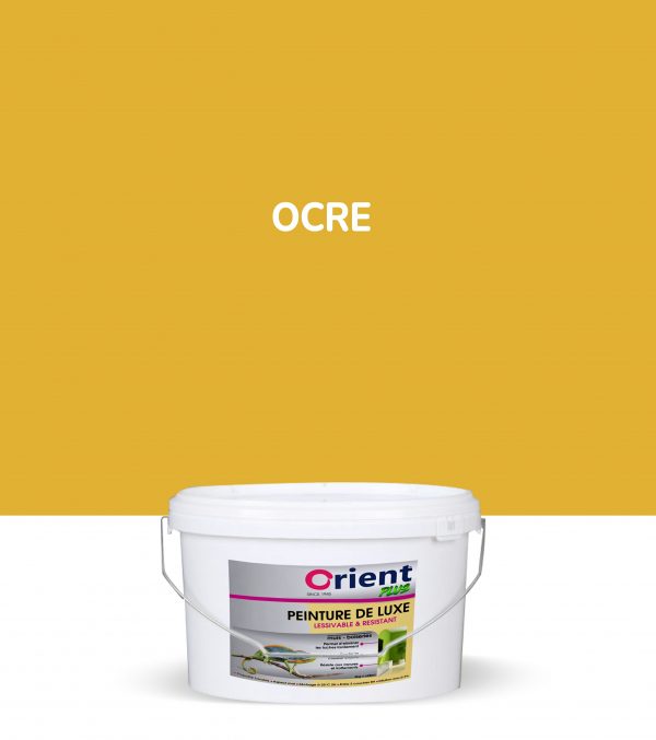 Peinture a l'eau Orient plus 4kg couleur: OCRE