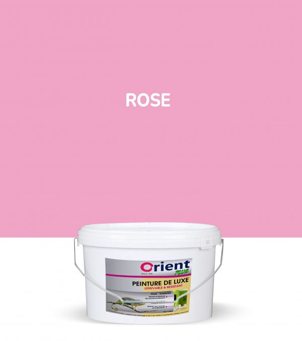 Peinture a l'eau Orient plus 4kg couleur: ROSE