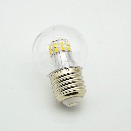 AMPOULE LED 5W JAUNE REF: MS G45LB-Y 5W