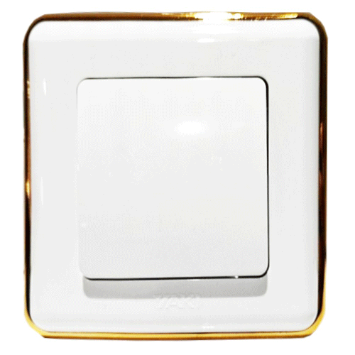 Autocollants Pour Interrupteur De Sonnette - Lot De 2, Blanc Lisse, 4,2 X 3,2 Cm - Résistants Aux Intempéries, Faciles à Poser