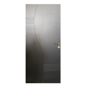 BLOC PORTE 210*90*10CM COMPLET (SERRURE+PAUMELLE+BATTIE) REF/ JQ-148MB