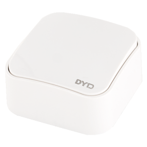 INTERRUPTEUR SIMPLE VA ET VIENT APPARENT  BLANC "DYD" REF:6011/20-W
