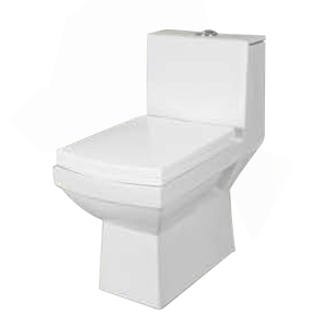 WC MONOBLOC CERAMIQUE 680X630X350MM "INDE" model: 102