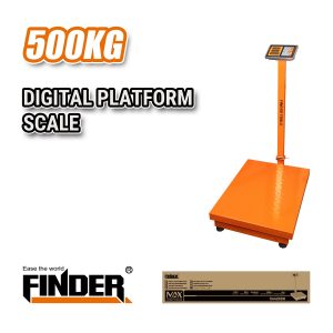 BALANCE ELECTRONIQUE 500kg PLATEAU "FINDER" REF:FD44030500