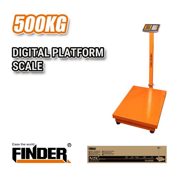 BALANCE ELECTRONIQUE 500kg PLATEAU "FINDER" REF:FD44030500