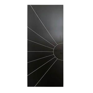BLOC PORTE 206*90*10CM COMPLET (SERRURE+PAUMELLE+BATTIE) REF: M-010