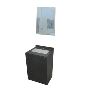 MEUBLE SDB 45*45*65CM + MIROIR LED 45*60CM REF:IB-053