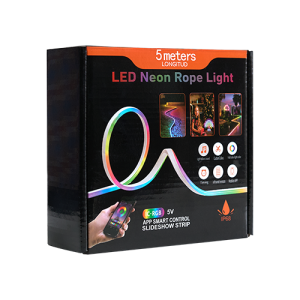 RUBAN LED MULTICOLOR AVEC TELECOMMANDE+USB-5M REF: H-005