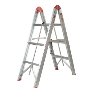 ECHELLE EN ALLUMINIUM PLIABLE A 3 MARCHES REF:H-018