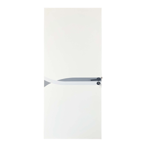 BLOC PORT 206*90*10CM COMPLET ( SERRURE + PAUMELLE +BATTIE ) REF: M-015