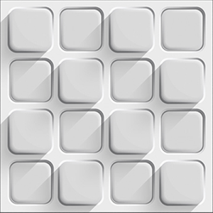 CARREAUX 300*300*7,5MM GLOSSY PLAIN NOVA " INDE" REF: LONDON-54