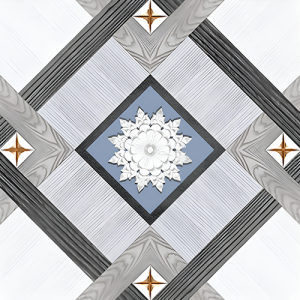 CARREAUX 300X300X7.5MM GLOSSY-PLAIN NOVA "INDE" REF: PARIS-12