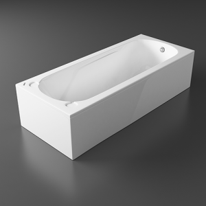 BAIGNOIRE Orlando BLANC- 170cmx3.2mm "GRAVENA" REF:709/06/170/001/1