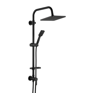 BARRE DE DOUCHE Noir Mat "DUBAI FLAT KERASUS" REF:405050000