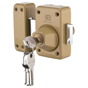 VERROU "BRICODIS" DOUBLE CANON - CLE A POINT REF: F-38-BRICODIS