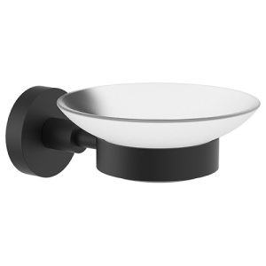 PORTE SAVON Noir mat AVEC SUPPORT - "DUXXA PROJE NEO" REF:A-3003S
