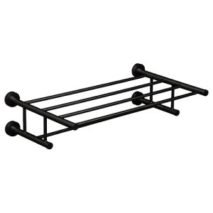 PORTE SERVIETTE QUADRO Stainless steel Noir "DUXXA" REF: A-917-S