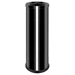 POUBELLE AVEC SUPPORT 5LT Noir "DUXXA" REF: P-631505S