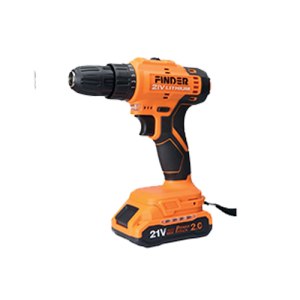 PERCEUSE-VISSEUSE SANS FIL AVEC ACCESSOIRES C5 21V/10 MM/28 N·m/2.0Ah*2 "FINDER"